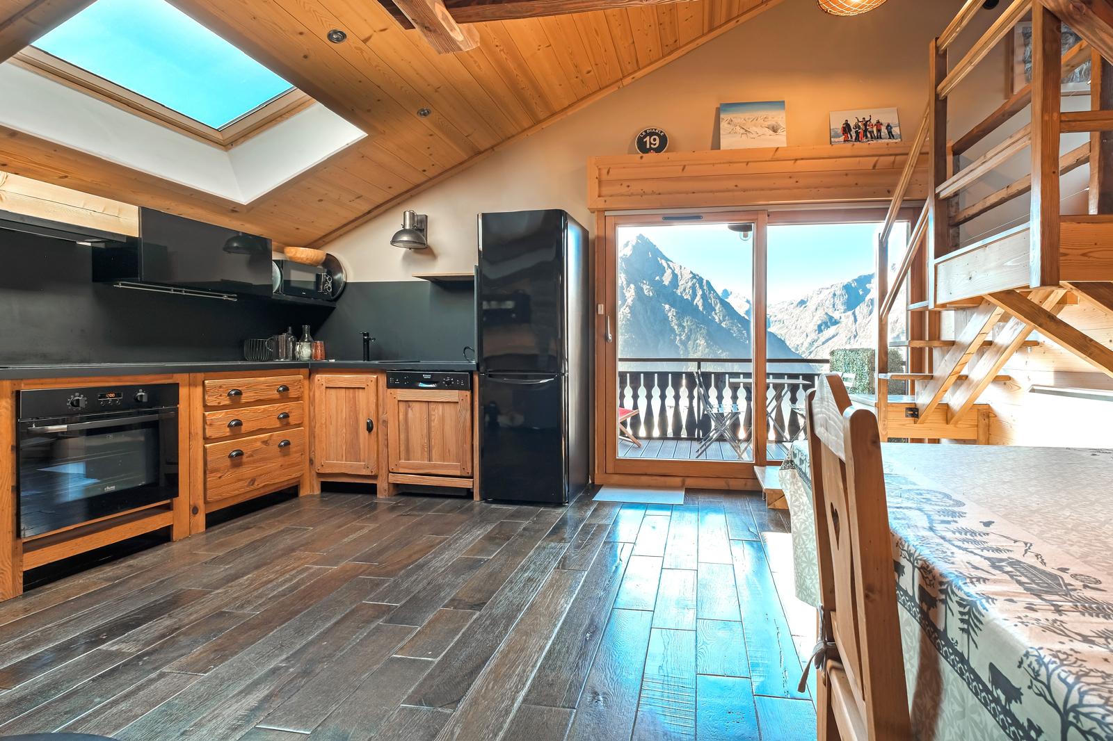 Magnifique duplex 6 personnes aux 2 Alpes, vue Muzelle — photo 3